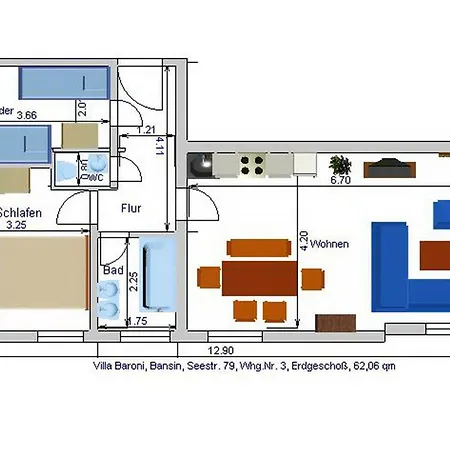 Schoene In Seebad Bansin 200m Vom * Heringsdorf