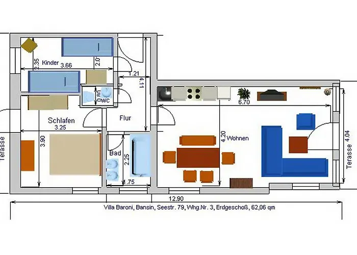 Schoene In Seebad Bansin 200m Vom * הרינגסדורף